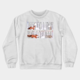 A winter Race Crewneck Sweatshirt